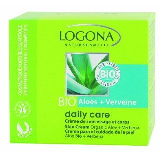 Daily Care Facial Cream Aloe & Verbena Org 3.4z Health