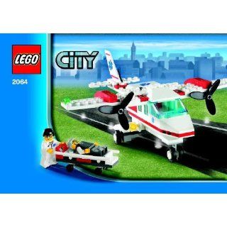 Lego City Set #2064 Air Ambulance Rescue Plane Toys
