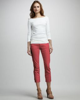 Current/Elliott The Beatnik Faded Rose Jeans   