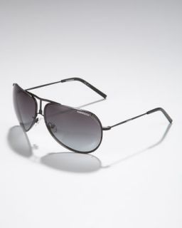 N1JKW Carrera Metal Aviator Sunglasses, Matte Black