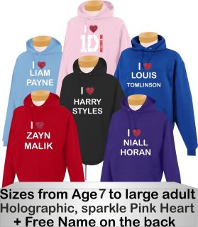  Direction Hoodie Harry Styles Liam Payne Niall Horan Any Size