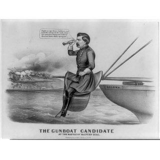 Gunboat candidate,Battle,Malvern Hill,GB McClellan,1864