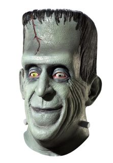 officially licensed herman munster mask has exquisite detail one size