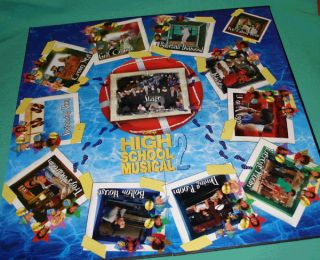 High School Musical 2 CD Board Game Disney High School Musical Board