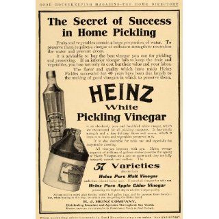 1910 Ad Heinz White Pickling Vinegar Secrets Of Success