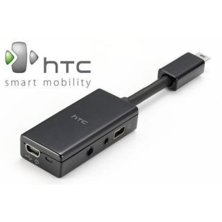 HTC Mini USB Charger Headphone Adapter for myTouch 3G