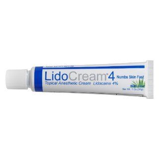 LidoCream 4 Topical Anesthetic Cream, Lidocaine 4% ~ Net