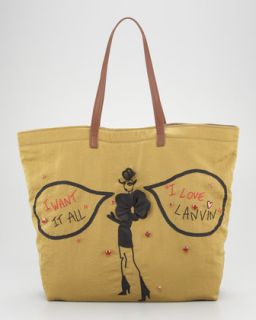 Lanvin Sketches Shopping Bag   
