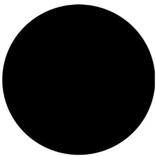 Chalkboard Dot Decal  11 Black Dot Self Adhesive
