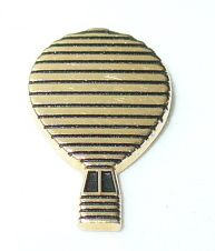 Hot Air Balloon Lapel Pin Marked 14k Emb CTO