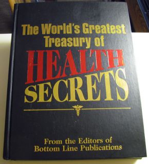  Worlds Greatest Treasury of Health Secrets Bottom Line Books