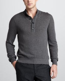 Billy Reid Ribbed Henley   