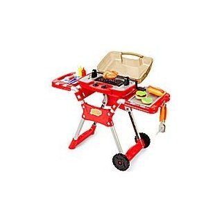KIDS PRETEND Light and Sound Barbecue Grill Set PLAY SET