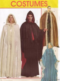 Cool pattern for an amazing floor length hooded cloak. This would look