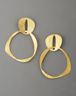 double circle earrings $ 230