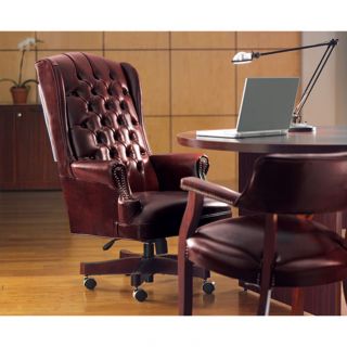 Hi Back Leatherette Swivel/Tilt Office Chair, #AL CE41VY31MY