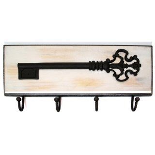 Best Quality  Wood Key Wall Plaque with Hooks Furniture