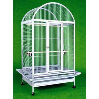 Large Wrought Iron Bird Cage Parrot Cages Macaw Dometop 36
