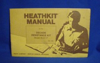  Heath Heathkit in 3117 Manual