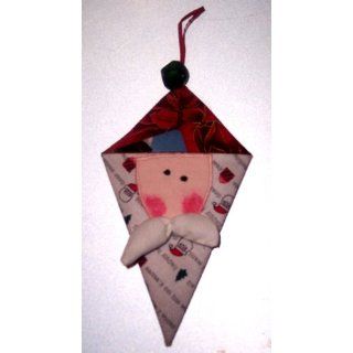 Santa Clause Earring Jewelry Gift Pouch Christmas Tree Ornament