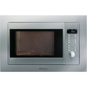 Hotpoint MWH121 Built in Microwave Oven. Stainless Steel Finish. BRAND
