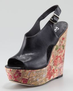  available in black $ 345 00 alice olivia sonia paint splatter wedge