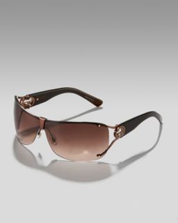 gucci shield sunglasses $ 345