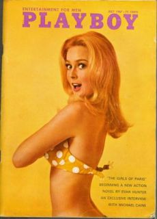 Playboy July 1967 Heather Ryan   Michael Cain, Girls of Paris