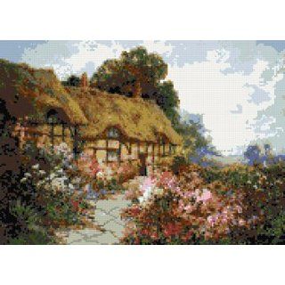 Anne Hathaways Cottage Counted Cross Stitch Kit