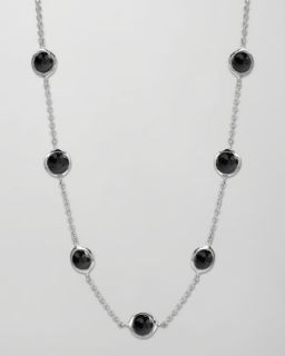  in silver $ 395 00 ippolita seven station lollipop necklace onyx