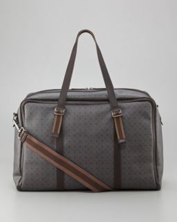 Cole Haan Hermitage Canvas/Leather Duffel Bag   