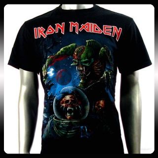Iron Maiden Heavy Metal Rock Men Punk T Shirt Sz M