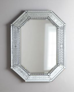 Octagonal Venetian Style Mirror   