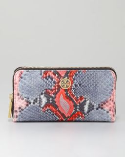  zip wallet available in frost blue multi $ 250 00 tory burch violet