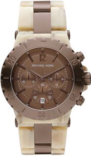 New Michael Kors Horn Acrylic Bracelet Oversize Women Watch MK5596