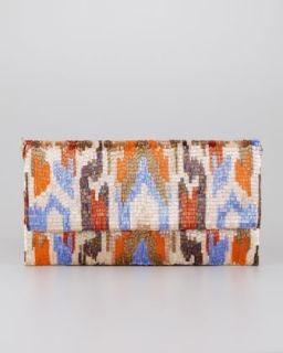  fold over clutch bag orange available in org brz $ 220 00 moyna ikat