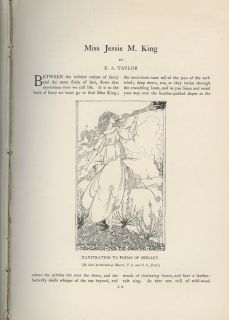 Art Nouveau Jessie M King James Guthrie E A Poe Pear Tree Press