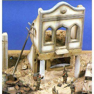  Section 2 Story House Ruin Iraq (Ceramic) 1 35 Verlinden Toys & Games