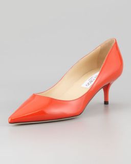  pump tangerine available in tangerine $ 525 00 jimmy choo aza low