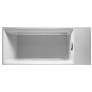  White 2nd Floor Sanitary Acrylic Rectangular Bath Tub 82 3/4 X 35