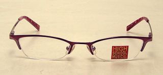 New High School Musical Girls Eyeglasses Kids Pink Rimless Eye Glasses