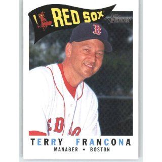 Terry Francona MG / Boston Red Sox / Manager / 2009 Topps