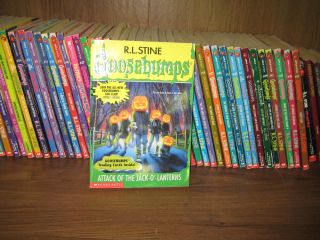 50 R L Stine Goosebumps and Other Young Adult Horror Books