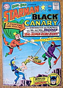 Starman Black Canary Comic 62 Oct Nov 1965