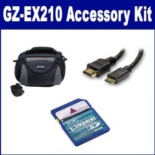 JVC GZ EX210 Camcorder Accessory Kit includes KSD2GB