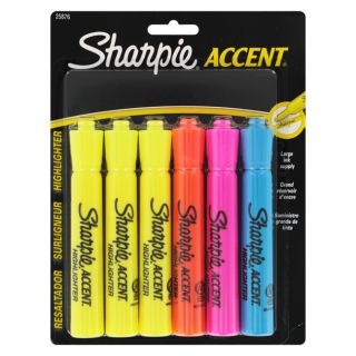  assorted chisel tip highlighters sharpie accent highlighters chisel