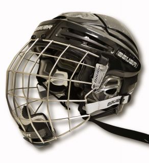 New Bauer 9900 Hockey Helmet Combo Black Large