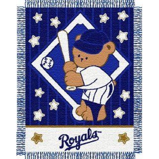 Kansas City Royals Woven Baby Blanket 36 x 48 Sports