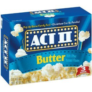 Act II Popcorn, Butter, 1.6 Ounce Minibags (Pack of 40) 