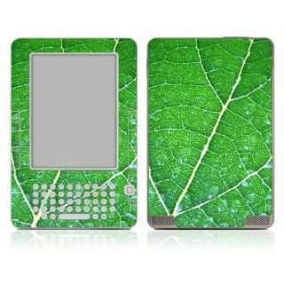  Kindle DX Skin Decal Sticker   Green Leaf Texture